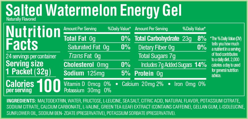 GU Energy Gel Salted Watermelon with Caffeine - Image 2