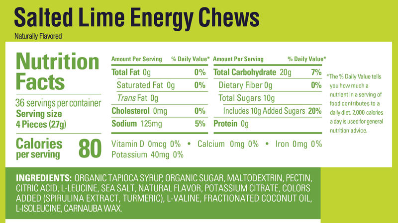 GU Energy Chew-Salted Lime - Image 2