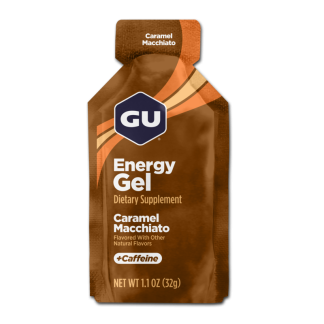 GU Energy Gel-Caramel Macchiato with Caffeine
